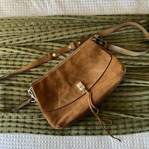 Rebecca Minkoff Darren Leather Suede Crossbody Bag